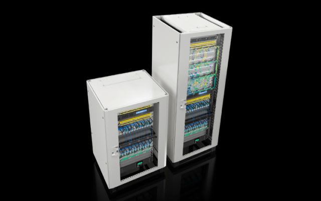 RITTAL - TX CableNet, LAP: 800x2000+100x800 mm 42 HE, premontato