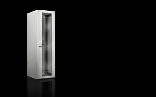 RITTAL - TX CableNet, glazed door, 42 U, WHD: 600x2000x800 mm RAL 7035, with side panels