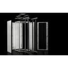 RITTAL - TX CableNet, porta trasparente, pareti laterali, profili 19, 800x2000x1000 mm