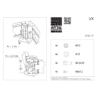 RITTAL - VX adattatore per Zoccolo, Acciaio Inox