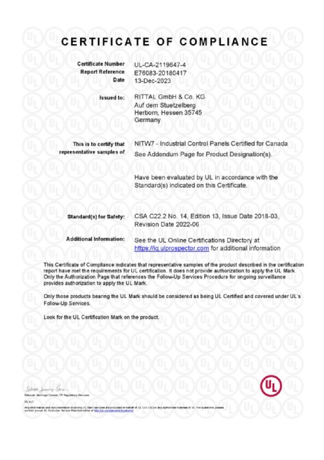 RITTAL - VX MANIGLIA COMFORT INSERTO E1 -