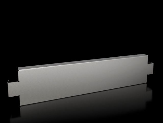 RITTAL - VX FLANGE LATERALI ZOCCOLO 100X600 INOX