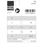 RITTAL - VX ACCESSORI PER FLANGIA VENTILATA