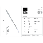 RITTAL - MTE 17'' RAL7035/ENGLISCH/TOUCHPAD