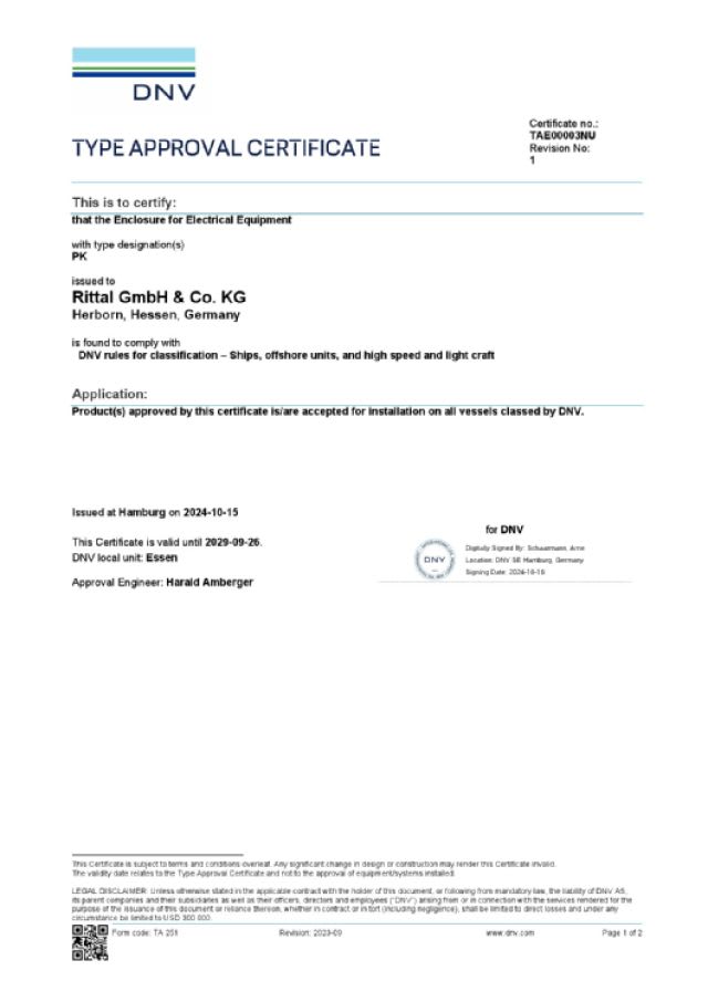 RITTAL - PK CONT. POLICARBONATO 360X254X111