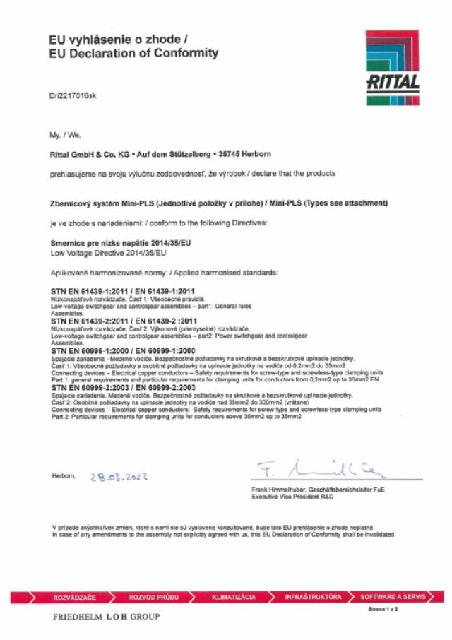 RITTAL - SV SUPP.PLS TRIPOLARE 250A - 4PZ