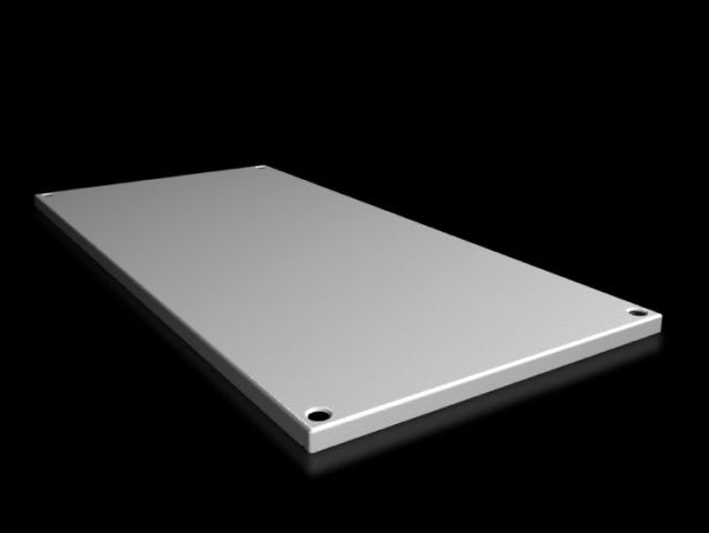 RITTAL - SV LAMIERA TETTO CIECA VX IP55 400X800