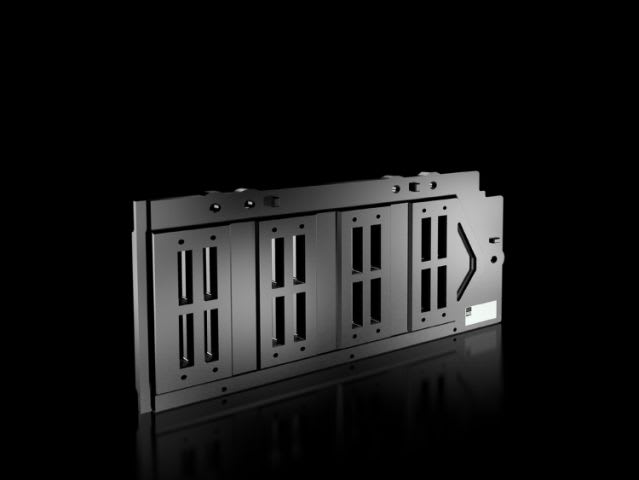 RITTAL - SV SUPPORTO SBARRE TETTO 4-POLI 50X10