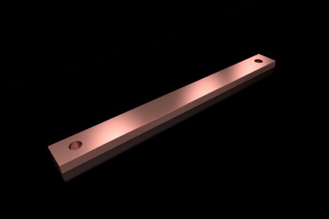 RITTAL - SV PE/PEN SBARRA E-CU 30X10MM, L 300