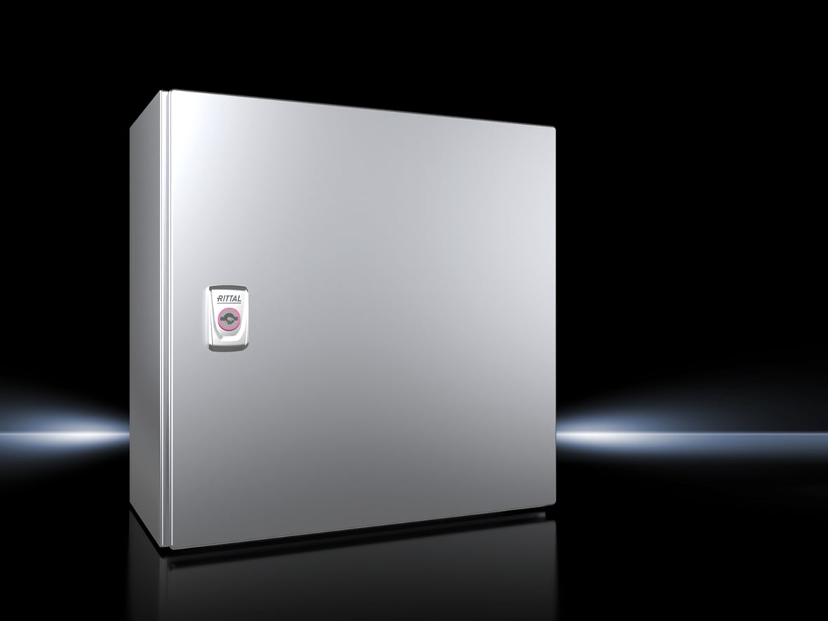 RITTAL - AX ARMADIO COMPATTO 380X380X210 INOX