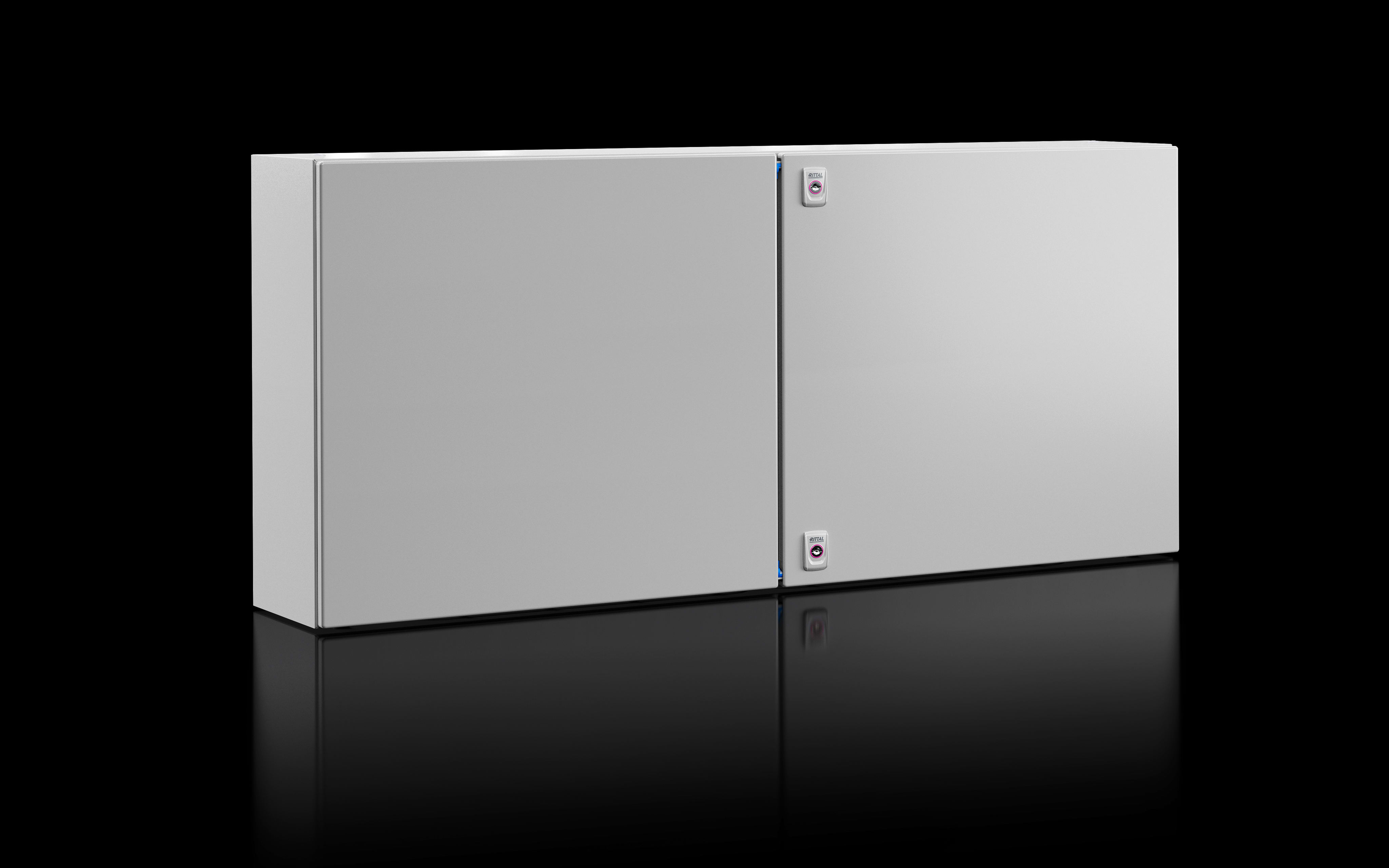 RITTAL - Armadio compatto AX, 2 porte, LxAxP 1200x600x300 mm 1113000