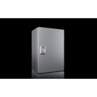 RITTAL - KX contenitore E-Box, LxAxP: 200x300x155 mm acciaio inox 1.4404 (316 L), con piastra di montaggio, 1 porta