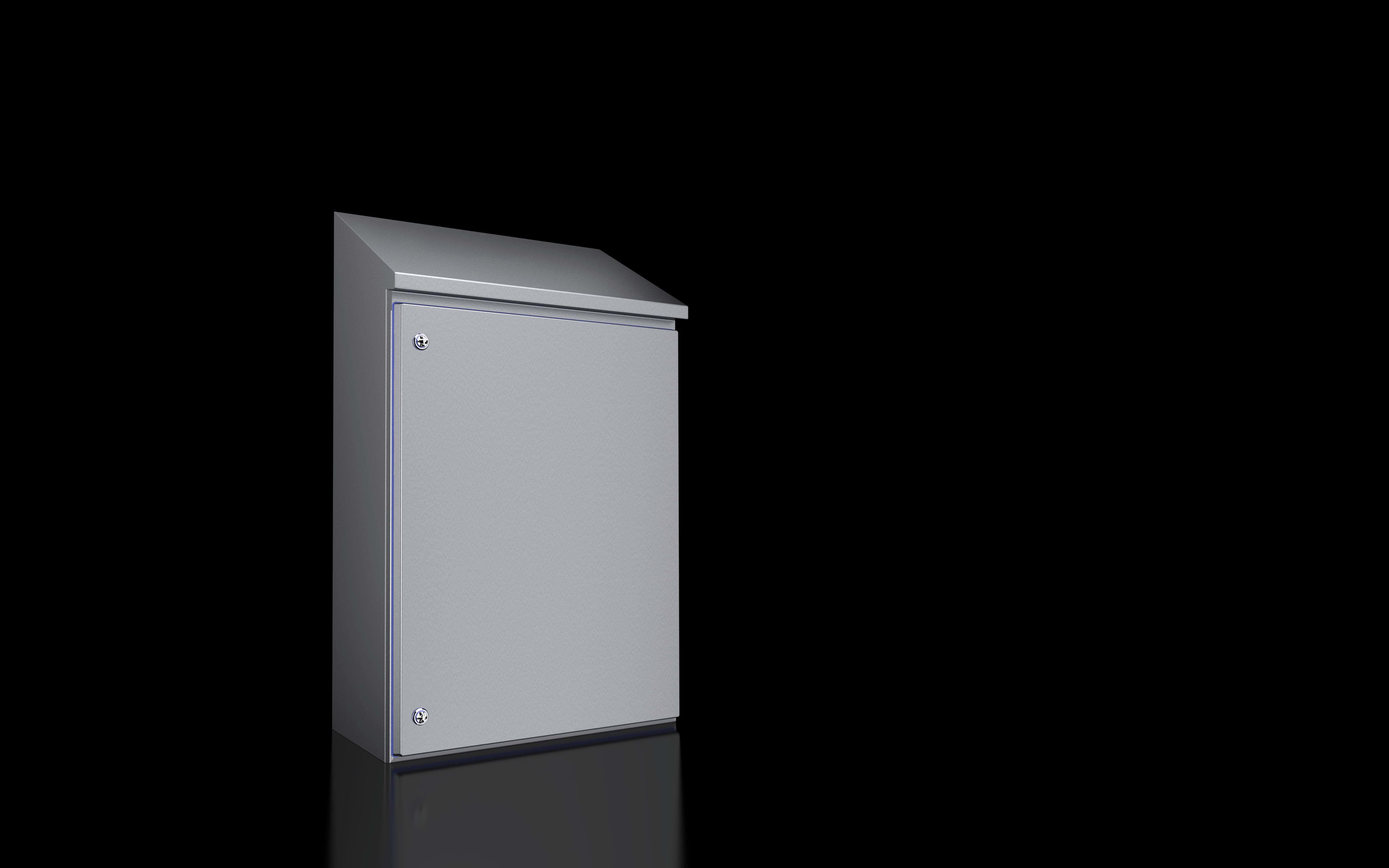 RITTAL - Armadietti compatti HD 1.4301, LPA 610x800x300 mmmm altezza posteriore 981 mm