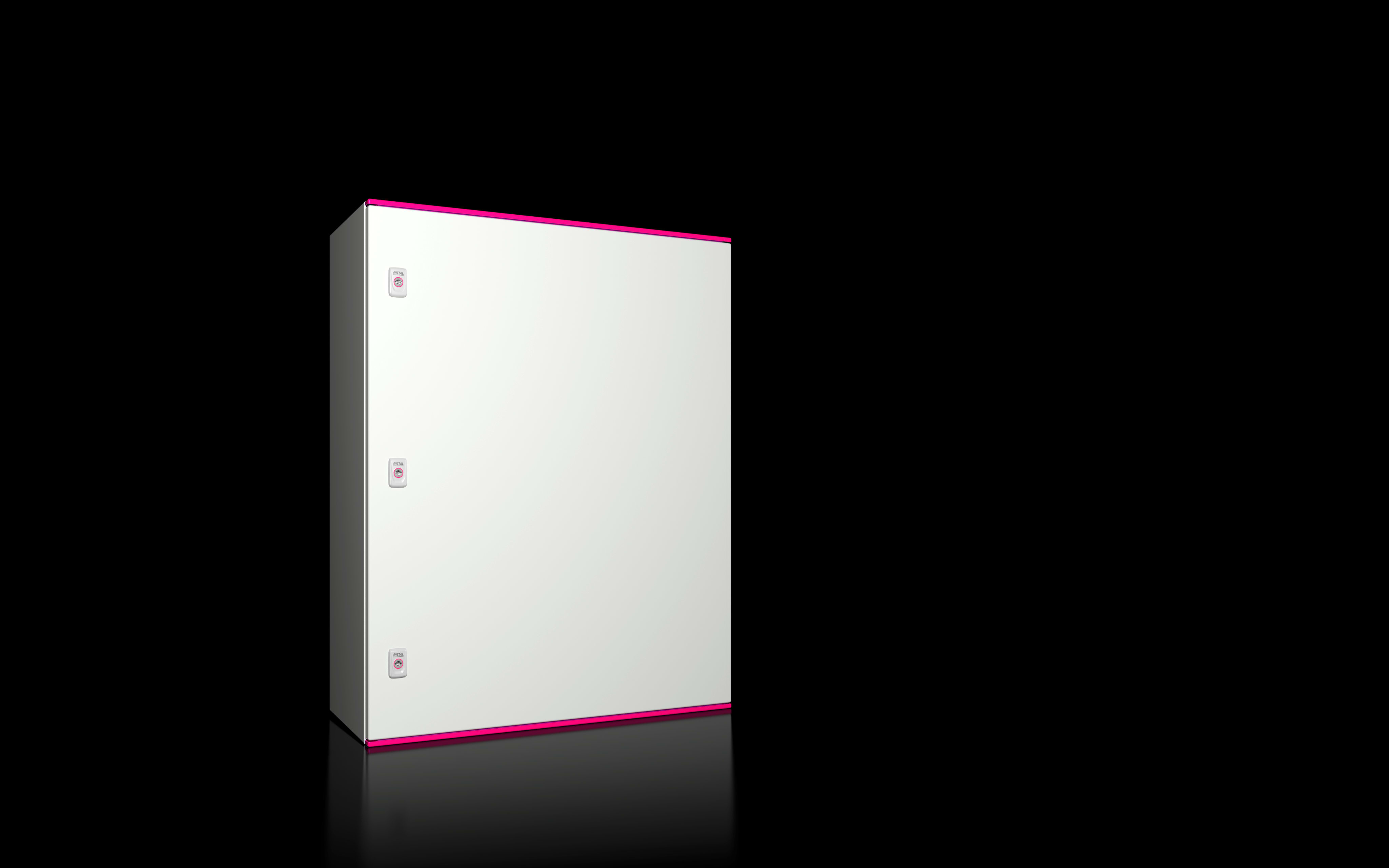 RITTAL - Armadio compatto AX Plastic, LxAxP: 800x1000x300 mm senza vetro d'ispezione