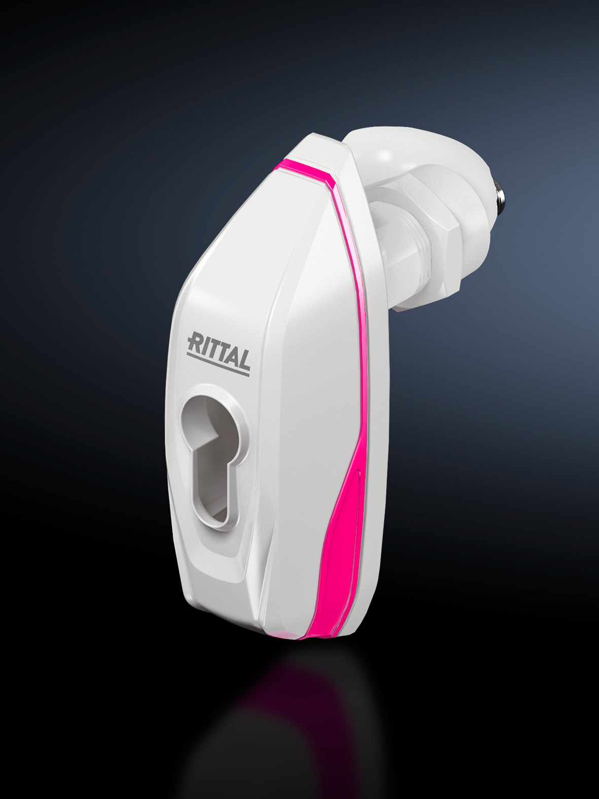 RITTAL - AX mini-comfort handle, for AX plastic, for lock inserts or semi-cylinders