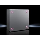 RITTAL - KX contenitore di derivazione, acciaio inox 1.4301 (304), senza piastra di montaggio, LxAxP: 200x200x120 mm