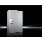 RITTAL - KX contenitore E-Box, LxAxP: 200x300x155 mm acciaio inox 1.4301 (304), con piastra di montaggio, 1 porta