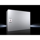 RITTAL - KX contenitore E-Box, LxAxP: 380x300x155 mm acciaio inox 1.4301 (304), con piastra di montaggio, 1 porta