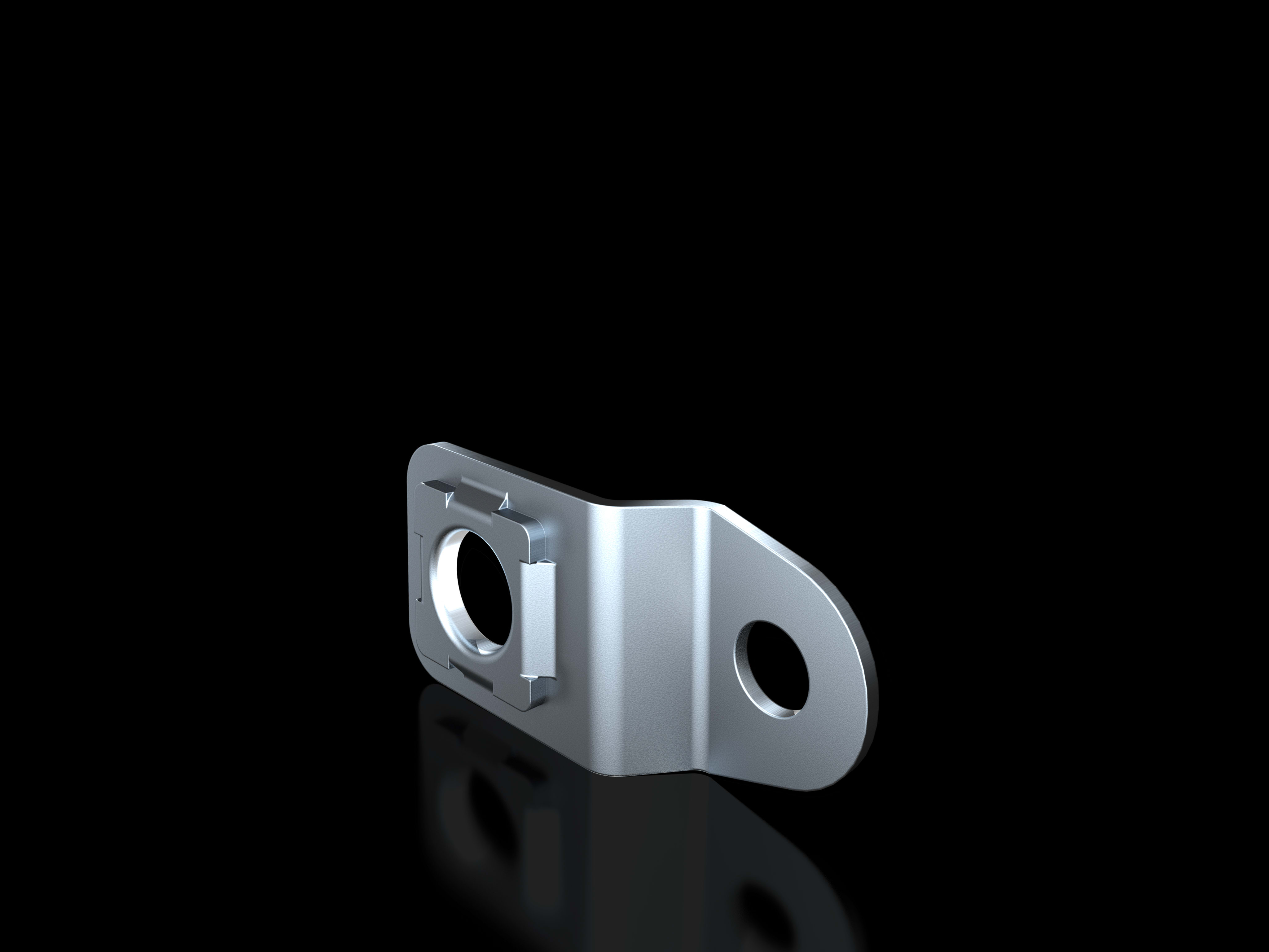 RITTAL - SZ Staffa di Fissaggio a Pareti, per contenitori AX E KX 1590010