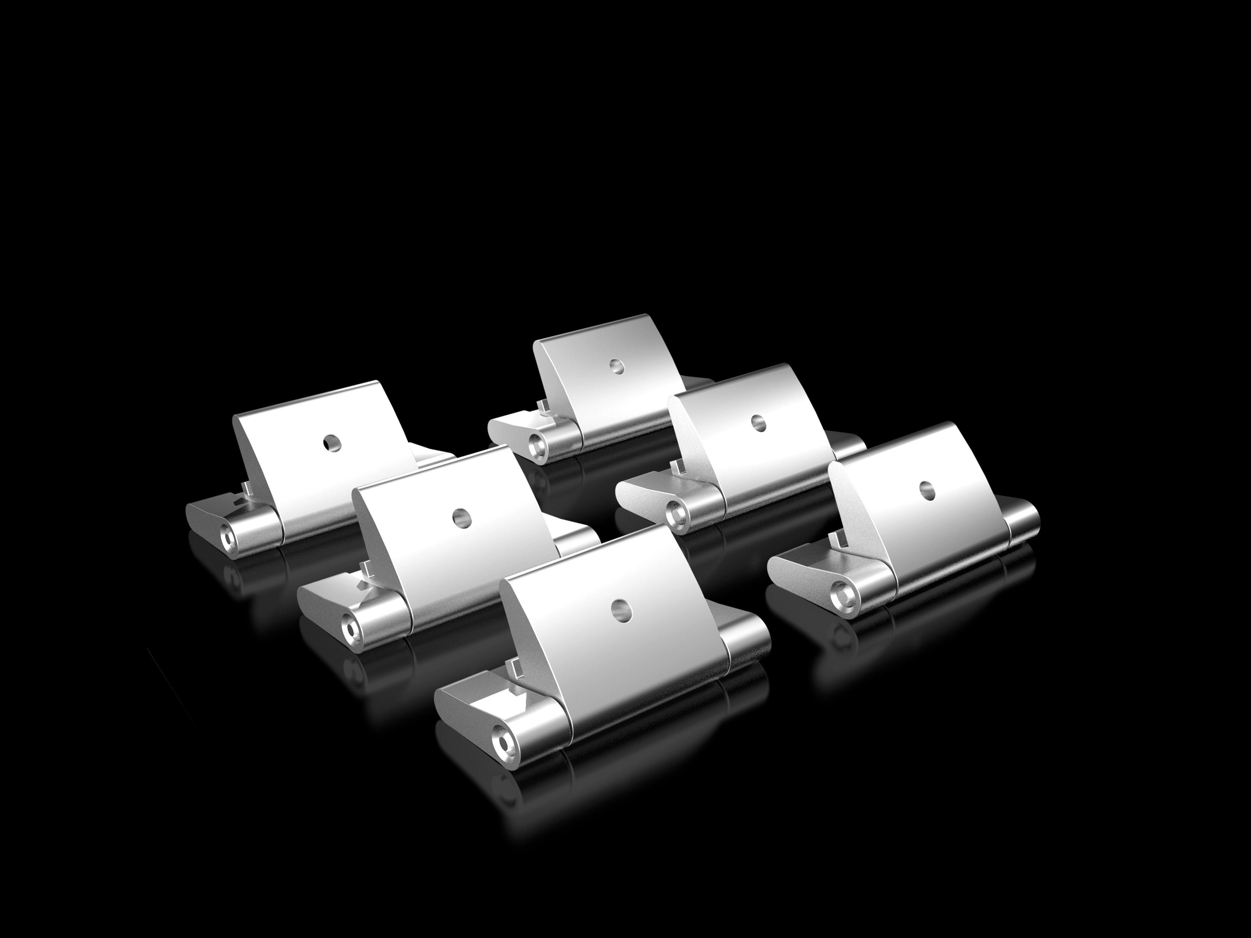 RITTAL - KX Cerniera per coperchio per contenitori di derivazione KX, pressofusione di zinco 1592220