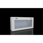 RITTAL - KX Contenitore per sistemi bus, LAP: 600x300x155 mm con piastra di montaggio, con chiusura a filo 1612100