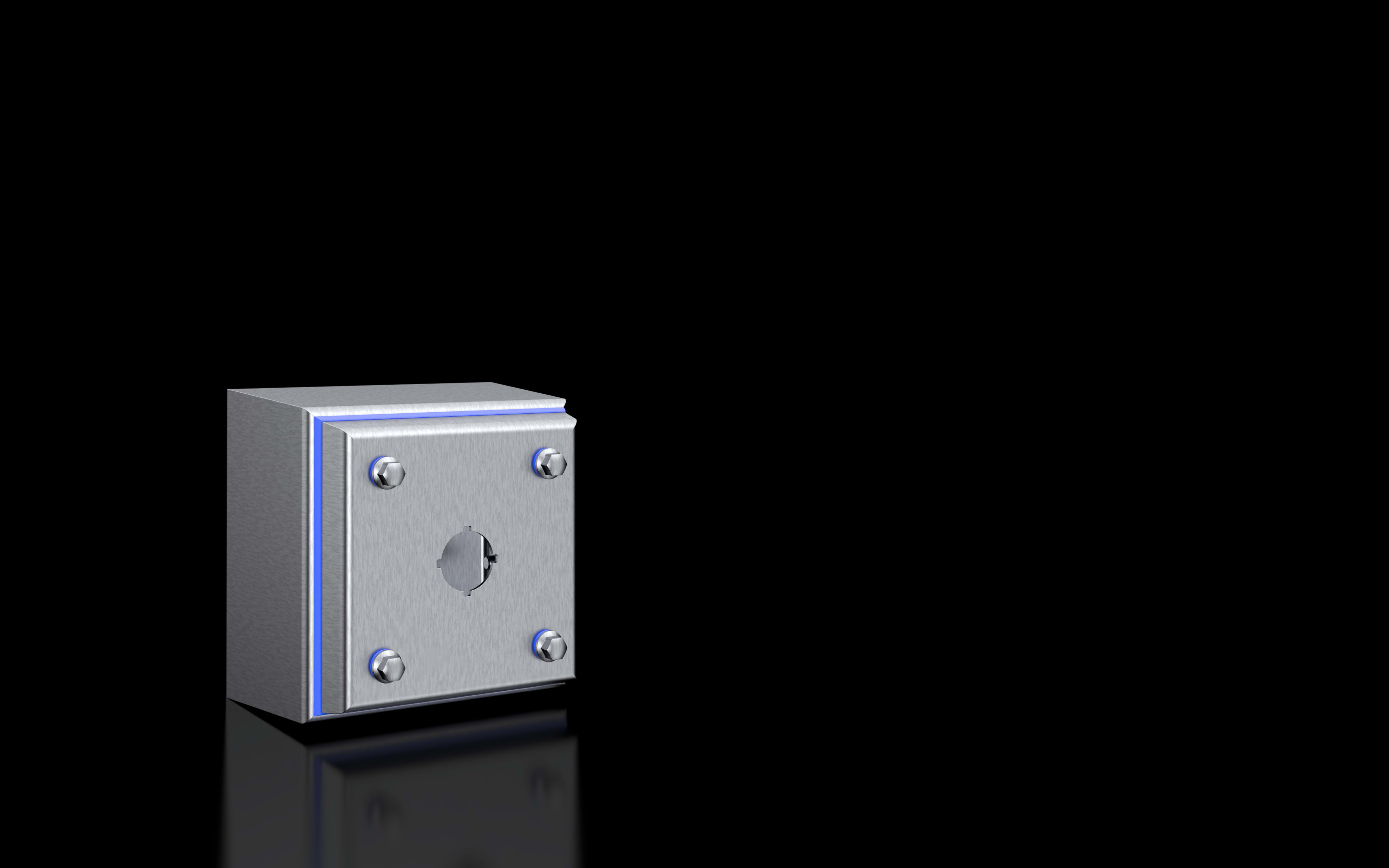 RITTAL - HD switch housing, stainless steel 1.4301, 1 switch ? 22.5mm