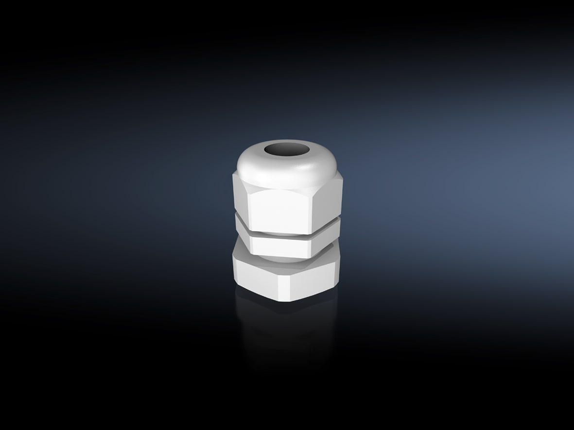 RITTAL - SZ Bocchettone Passacavi In Poliammide M12 X 15 per Diametro Cavi 3-65 mm