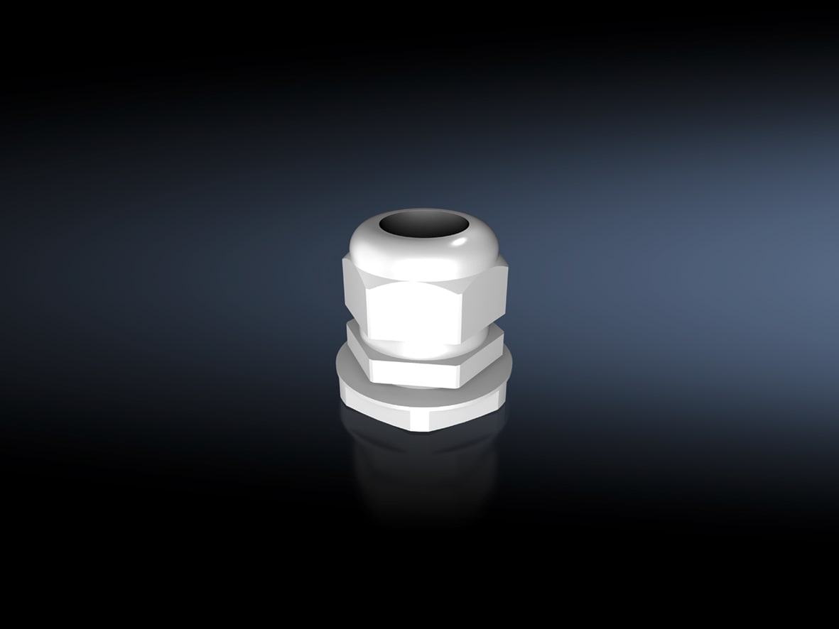 RITTAL - SZ Bocchettone PassaCavi n Poliammde M25 X 15 per Diametro Cavi 0-17 mm