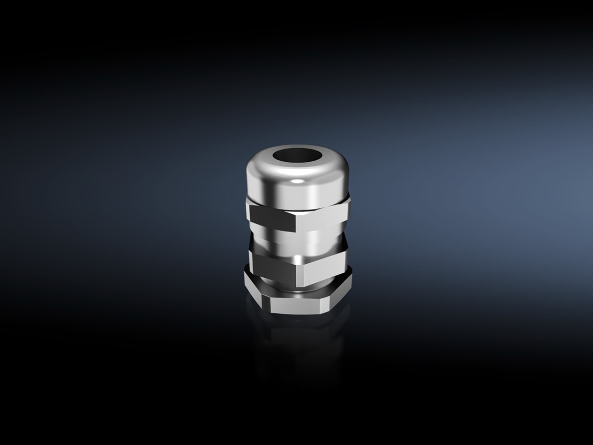 RITTAL - SZ Bocchettone PassaCavi n Ottone M12 X 15 per Diametro Cavi -65 mm 2411801