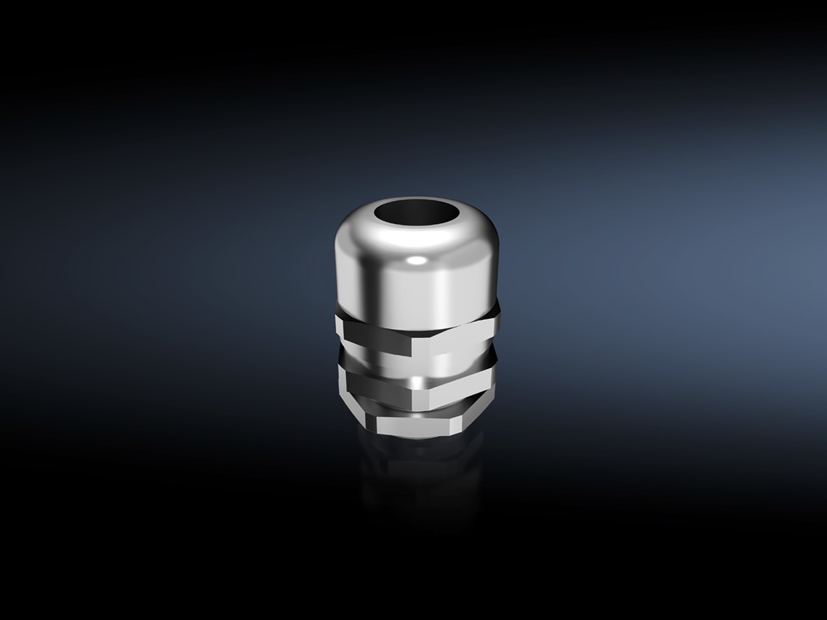 RITTAL - SZ Bocchettone PassaCavi n Ottone M16 X 15 per Diametro Cavi -10 mm 2411811