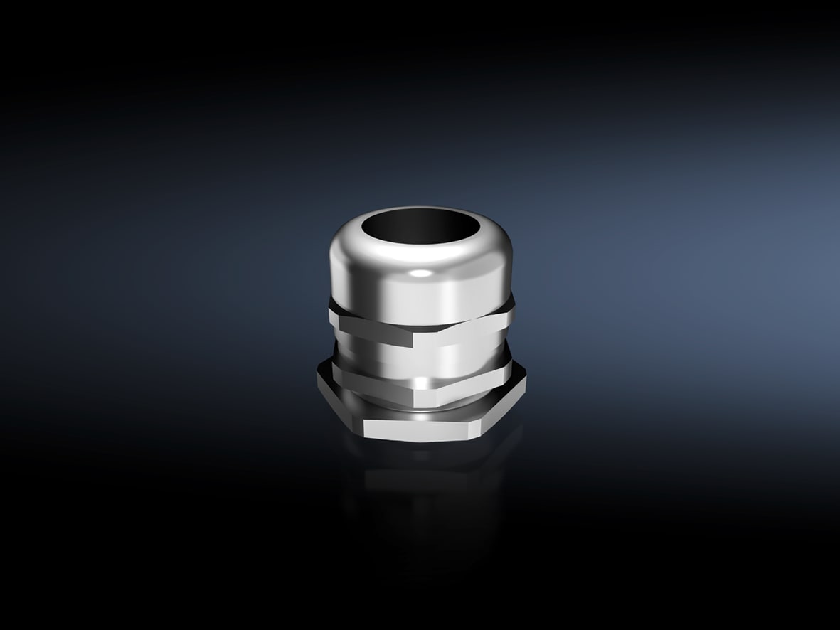 RITTAL - SZ Bocchettone PassaCavi n Ottone M25 X 15 per Diametro Cavi 1-17 mm