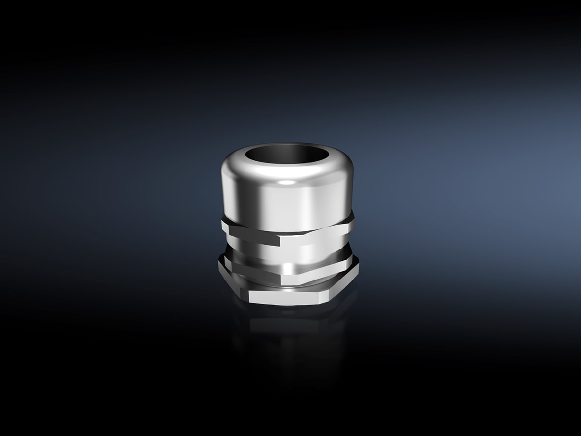 RITTAL - SZ Bocchettone Passacavi In Ottone M32 X 15 per Diametro Cavi 15-21 mm
