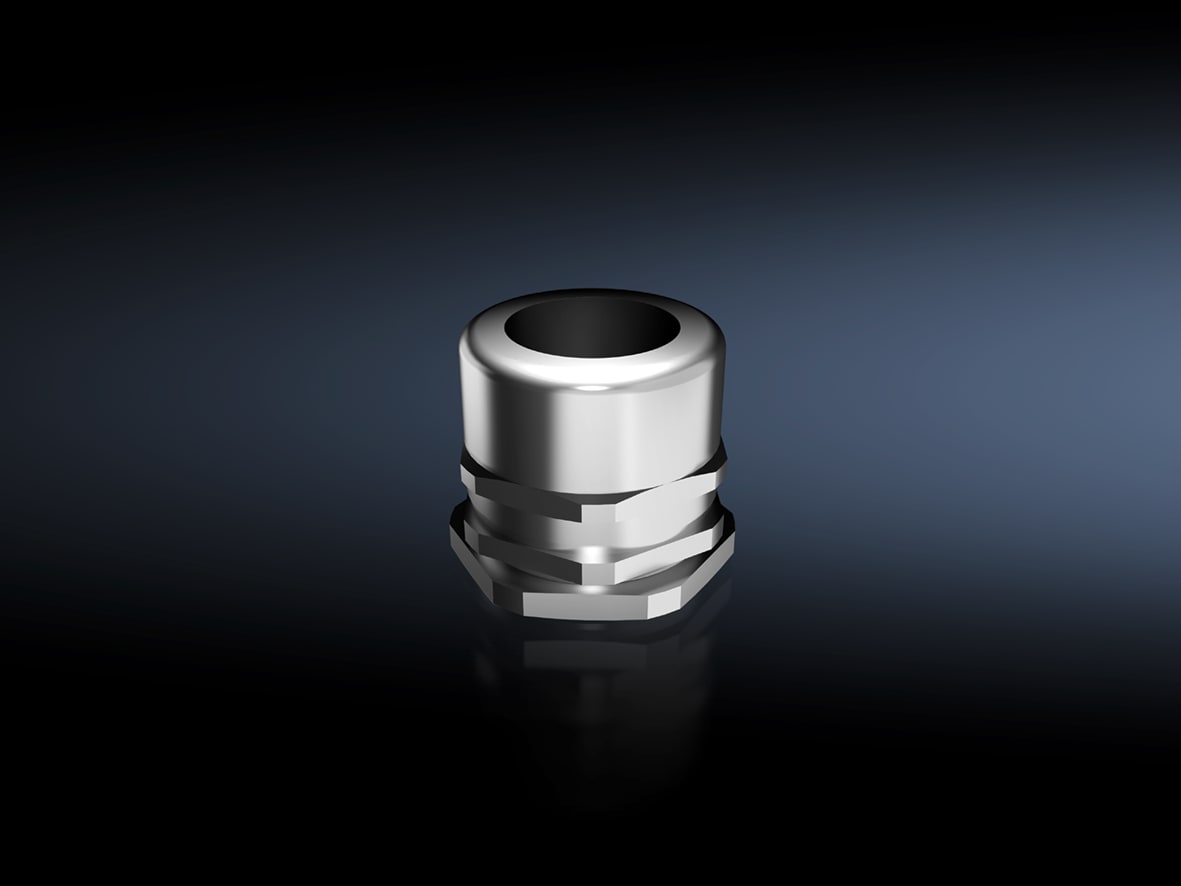 RITTAL - SZ Bocchettone PassaCavi n Ottone M40 X 15 per Diametro Cavi 9-28 mm