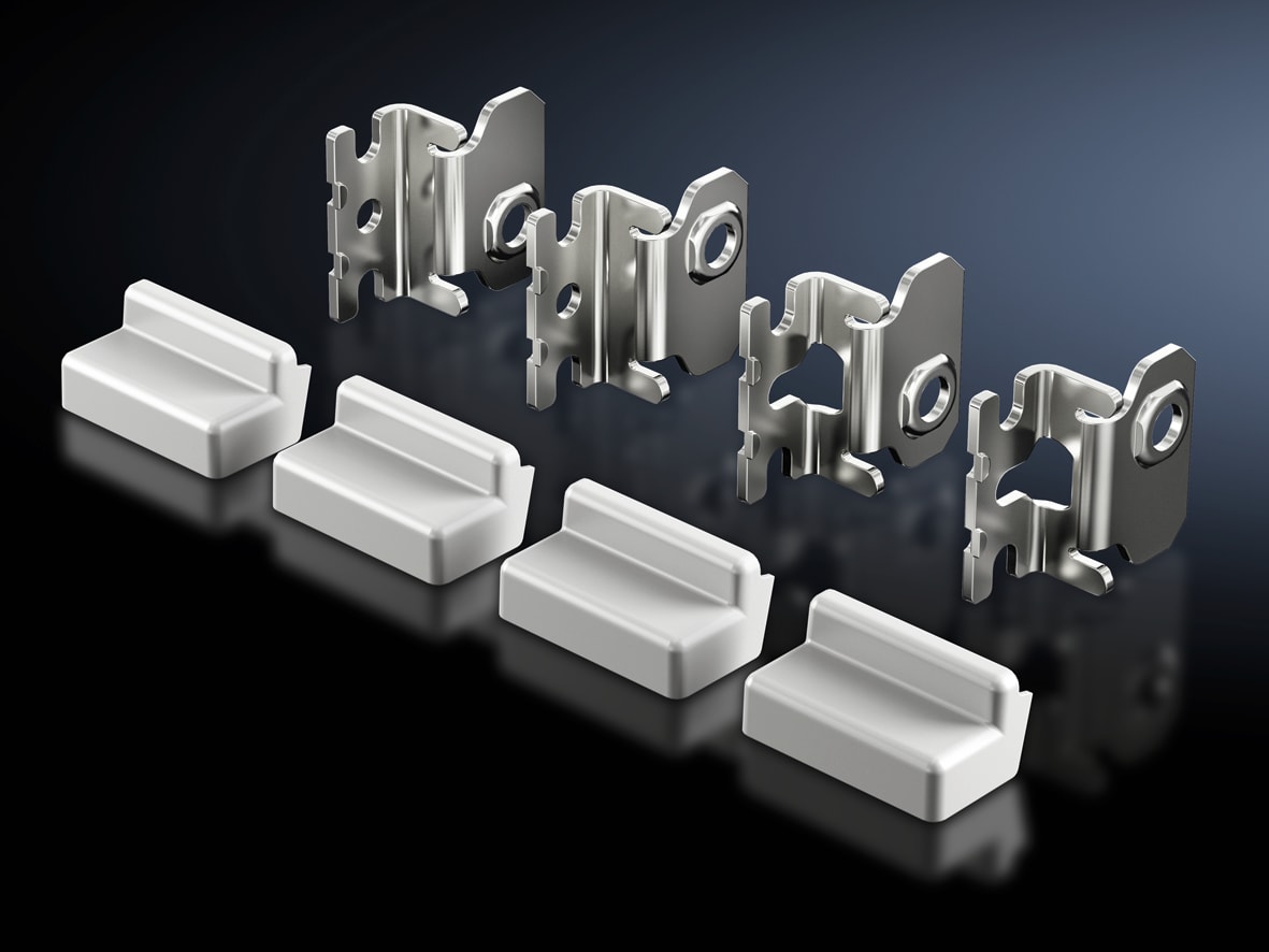 RITTAL - Supporto di fissaggio a parete per AX e KX in acciaio inox AISI 304 distanza dalla parete 20 mm 2433010