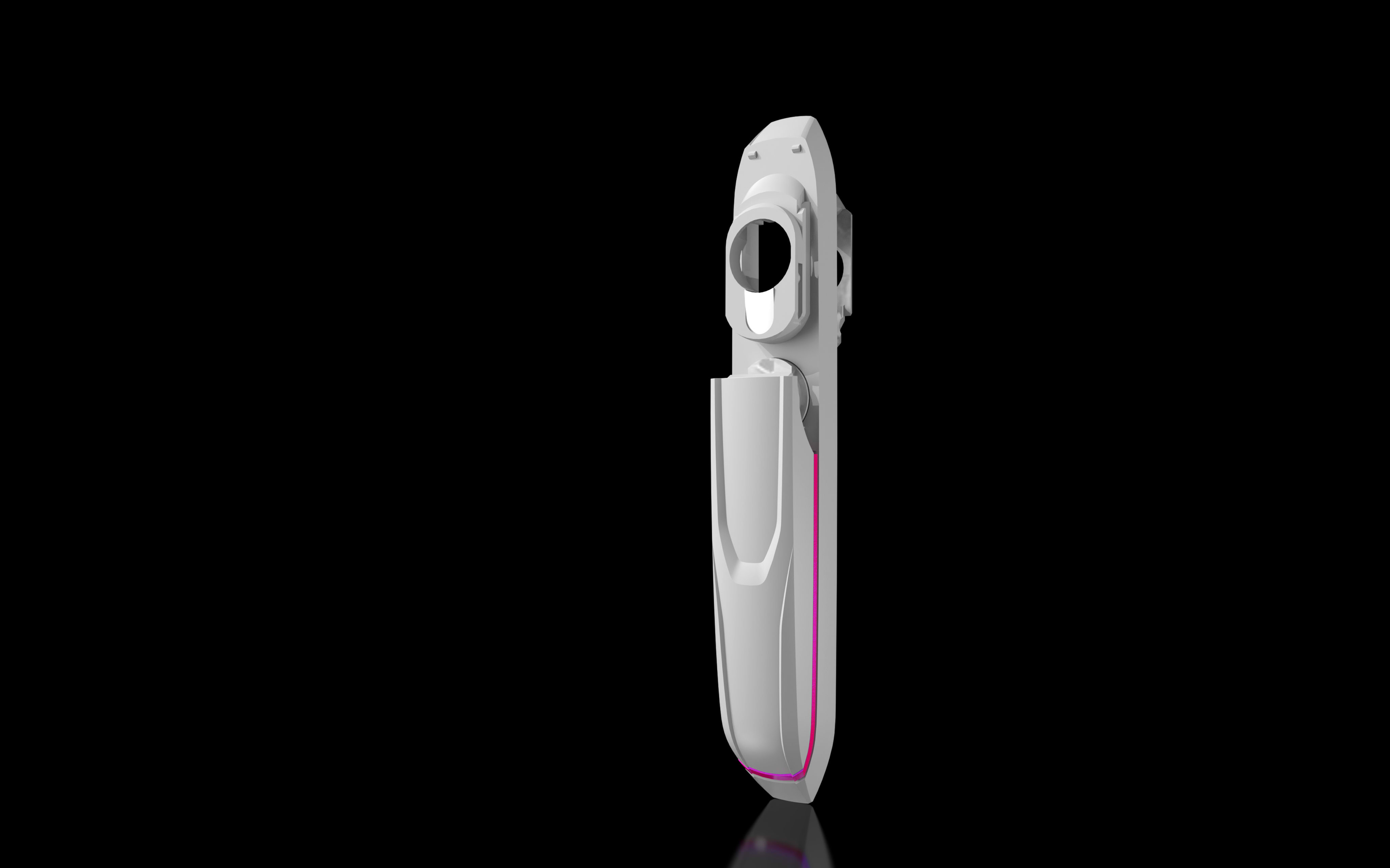 RITTAL - AX Comfort handle, for AX with locking rod, with lock insert KESO/KABA 2435600