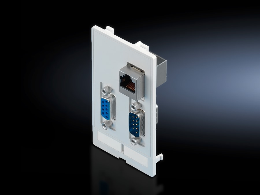 RITTAL - SZ Presa SEriale RJ 45+ Sub-D9 + D-Sub9