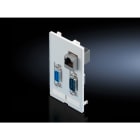 RITTAL - SZ Presa SEriale RJ 45+ Sub-D9 + D-Sub9