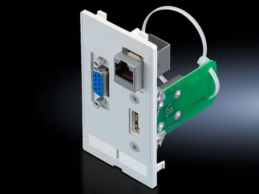RITTAL - SZ 1 RJ 45 1 USB 1 PRESA 9 POLI