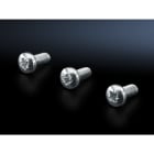 RITTAL - SZ Viti a Testa Bombata con Intaglio a Croce, per Filettatura M5, Autofilettanti