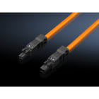 RITTAL - SZ Connection cable, for through-wiring, 2-pole, 100-240 V, L: 1000 mm UL