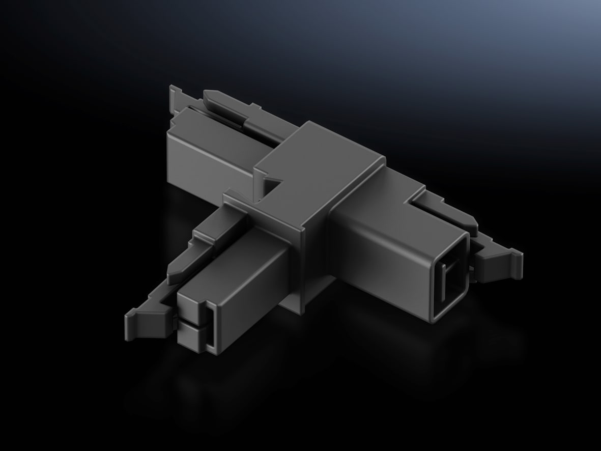 RITTAL - SZ connettore a T per Collegamento di due Prese 2500680