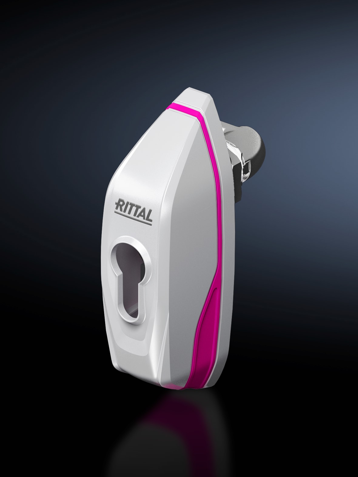 RITTAL - AX Maniglia Comfort Mini, per AX E Kx con Chiusura a Filo