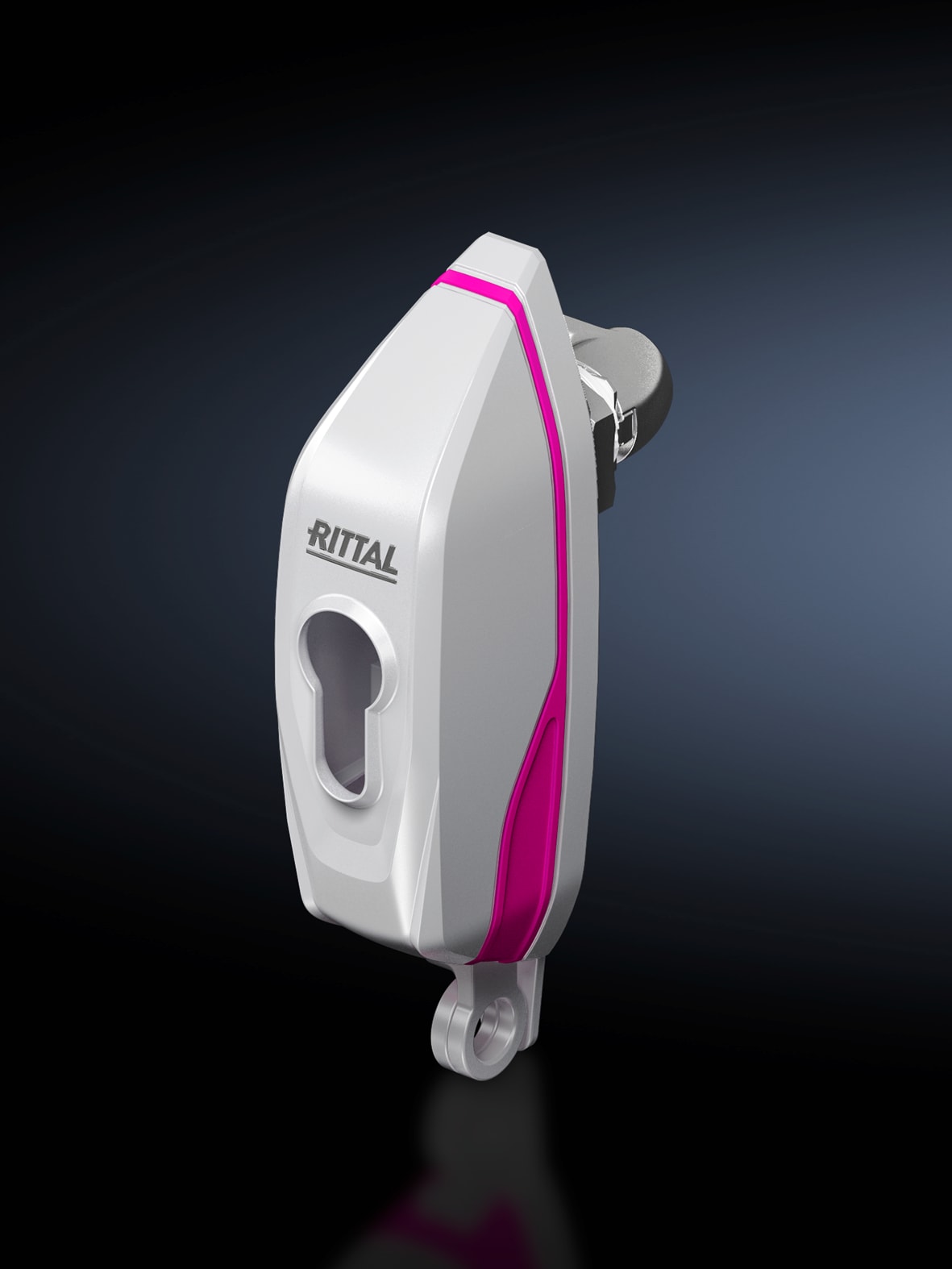 RITTAL - AX Maniglia Comfort Mini, per AX E Kx con Chiusura a Filo 2537300
