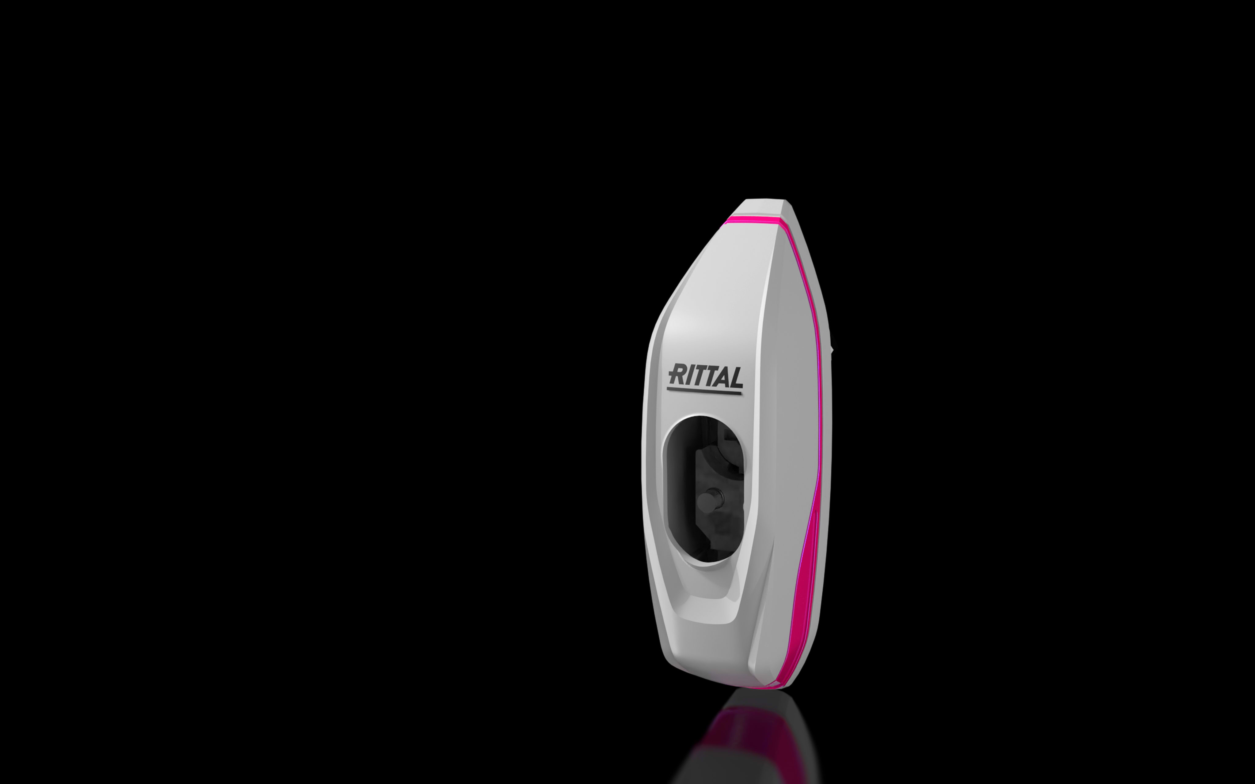 RITTAL - AX Mini-comfort handle, for AX and KX with cam, with lock insert ASSA