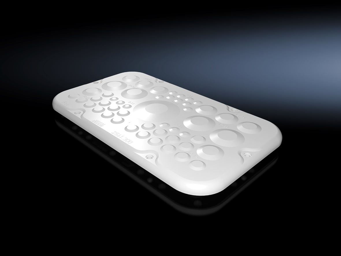 RITTAL - SZ Flange In Plastica, per AX, con Membrane, Lp 256X149 mm