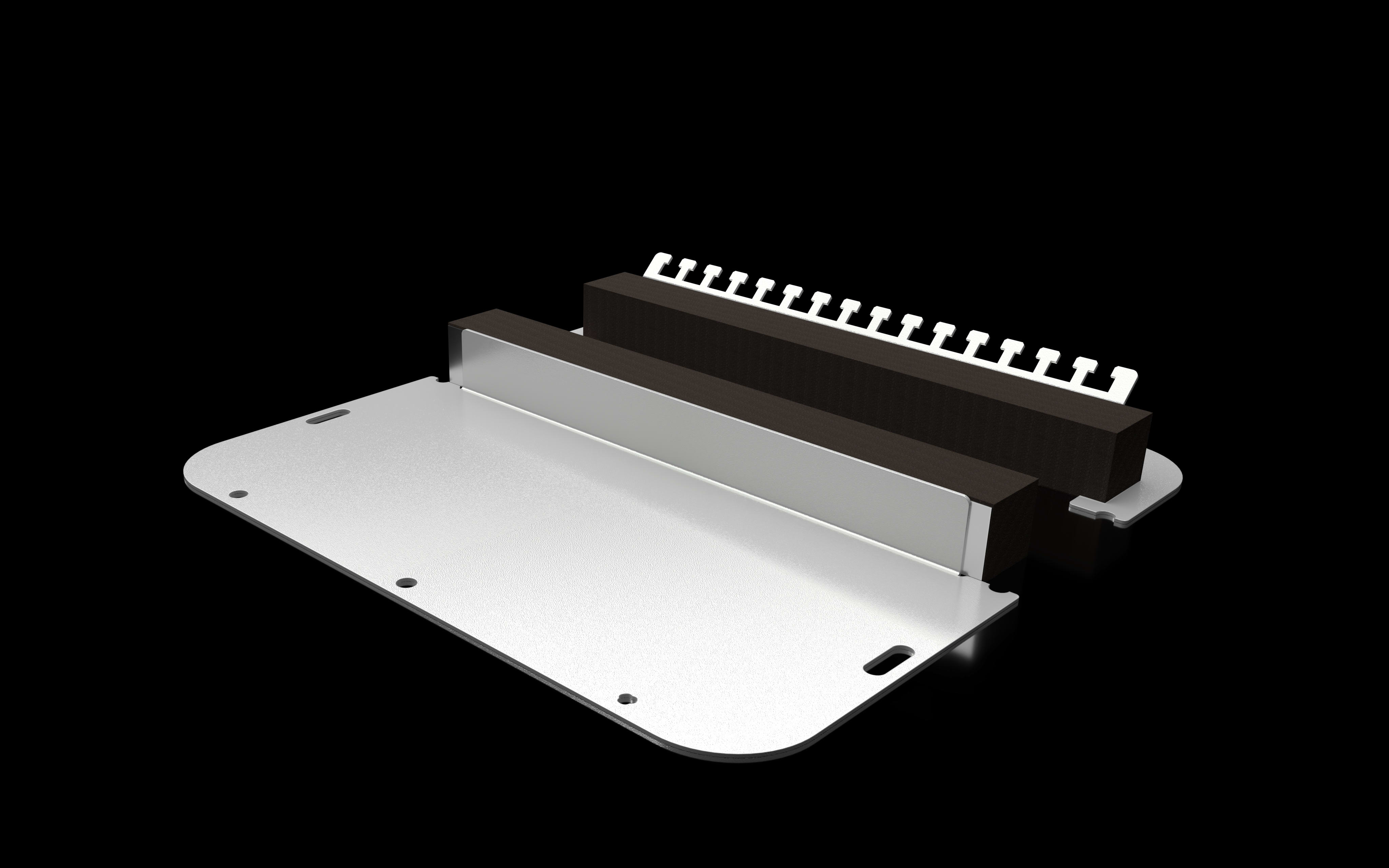 RITTAL - Flangia passaCavi etallica in due parti, per AX, con guarnizione di tenuta, grandezza 5 2565450