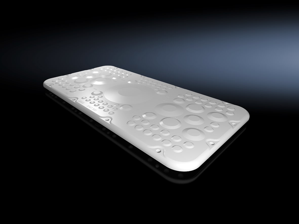 RITTAL - SZ Flange In Plastica, per AX, con Membrane, Lp 436X221 mm