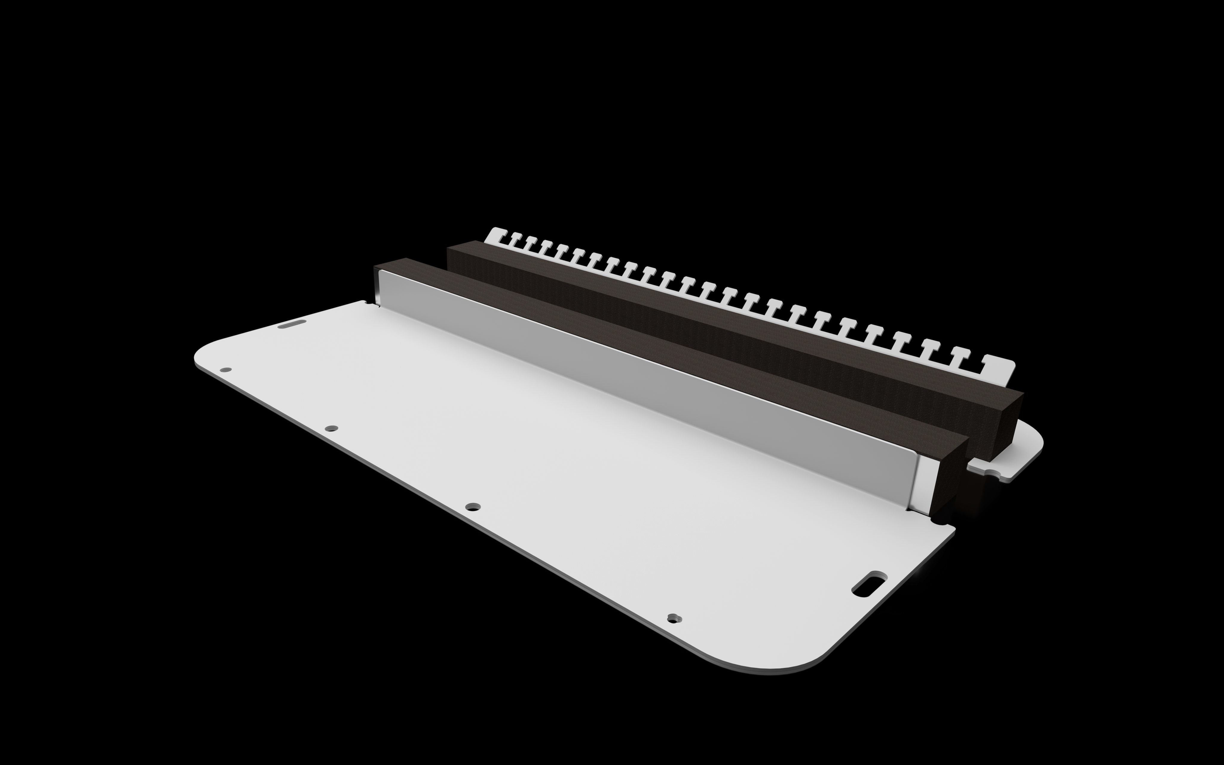 RITTAL - Flangia passaCavi etallica in due parti, per AX, con guarnizione di tenuta, grandezza 7