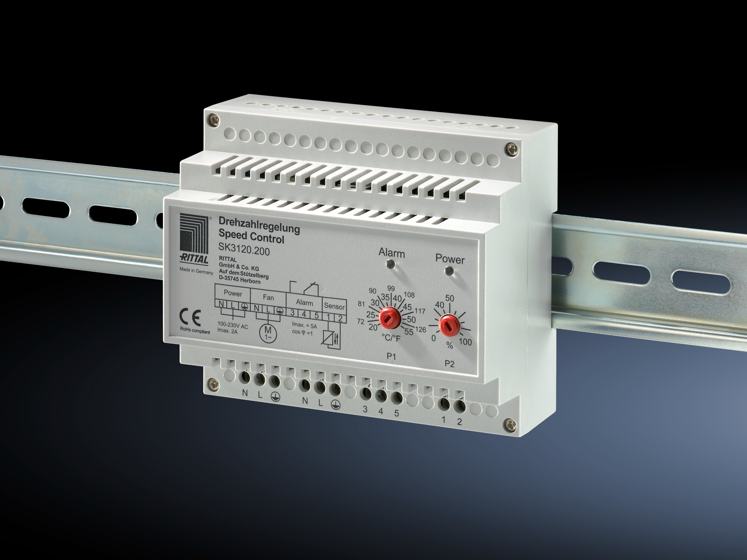 RITTAL - SK REGOLATORE DI GIRI 100/230V AC
