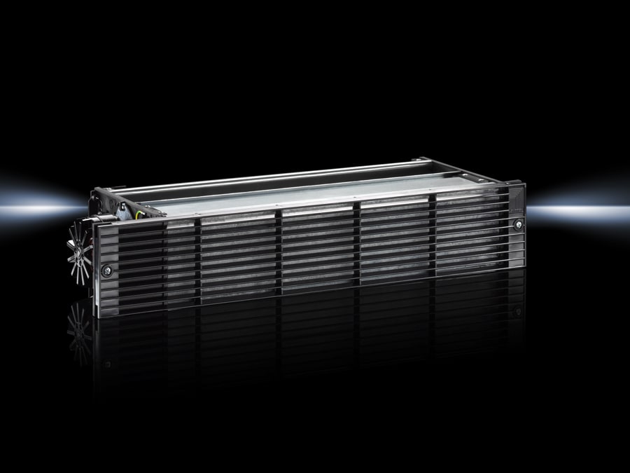 RITTAL - Tangential fans, 320 m/h, 115 V, 50/60 Hz, WHD: 482.6x88x158 mm